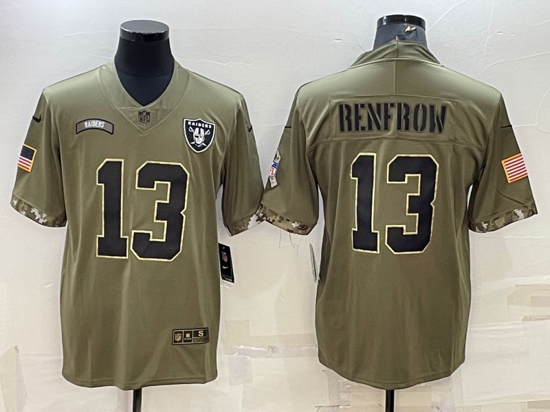 Men Oakland Raiders #13 Renfrow Green 2022 Vapor Untouchable Limited Nike NFL Jersey->oakland raiders->NFL Jersey